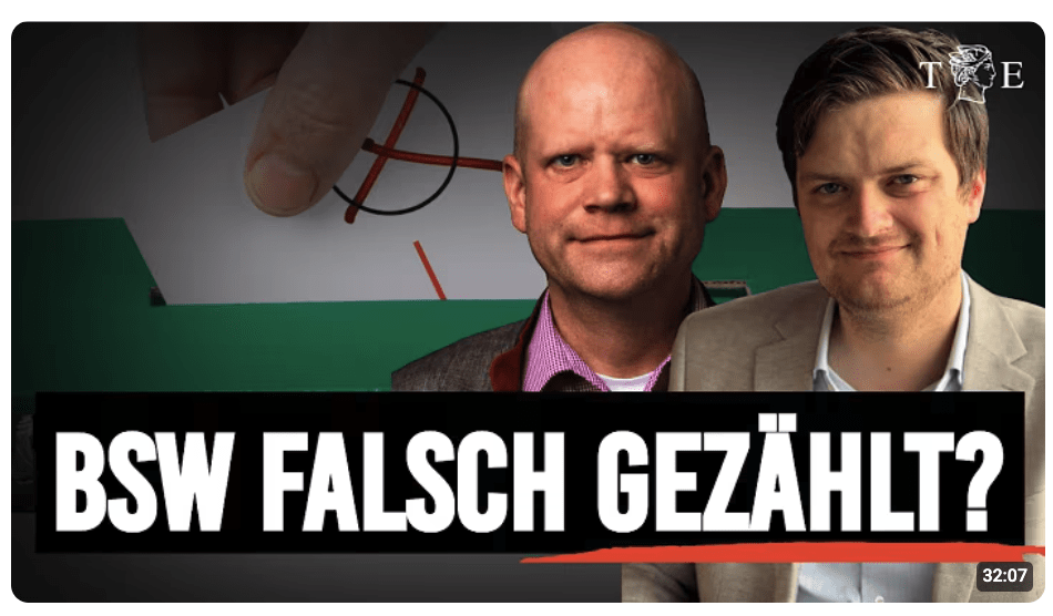 BSW: Wenn der Bundestag sich selbst prüft – Ulrich Vosgerau zur Justiz-Krise