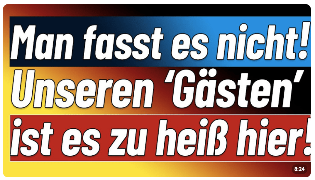 Flüchtlingsrat fordert klimatisierte Unterkünfte! +++ Eklat in Plauen: Wir sind das Volk! +++ CDU…