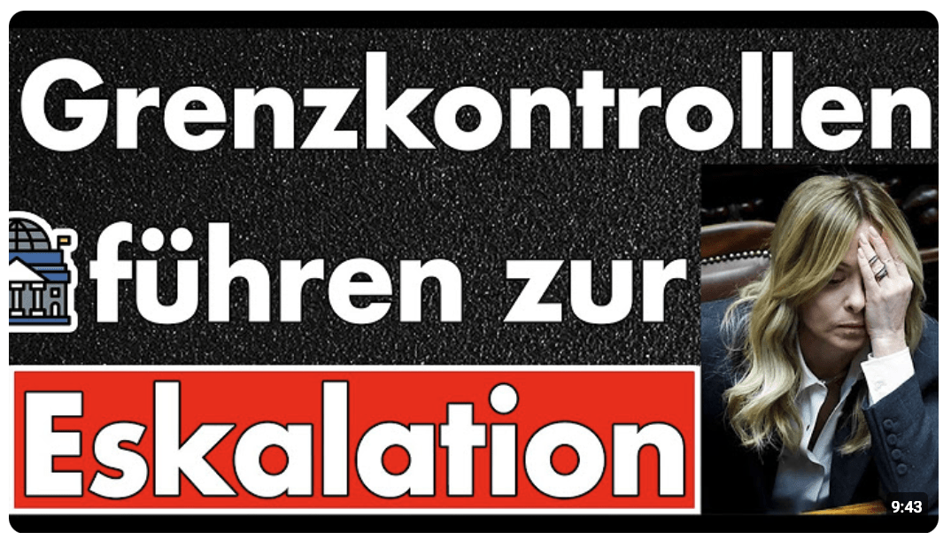 Ultimatum, Erpressung & illegale Einreisen! Grenzstreit eskaliert – nationale Sicherheit hat Vorrang