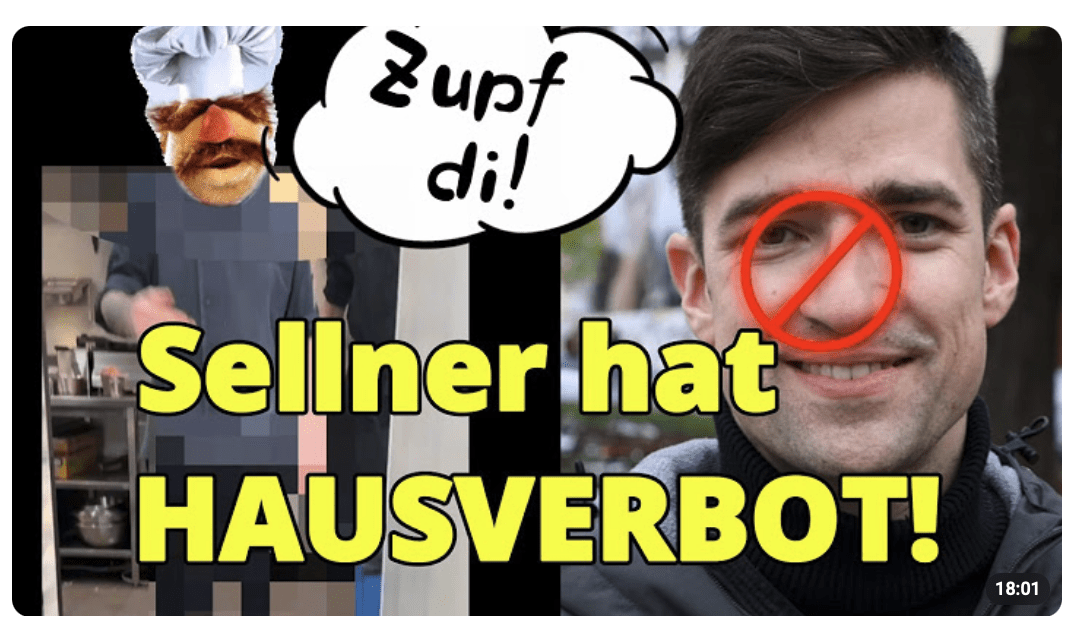 Martin Sellners Hausverbot: Willkür at it´s best!