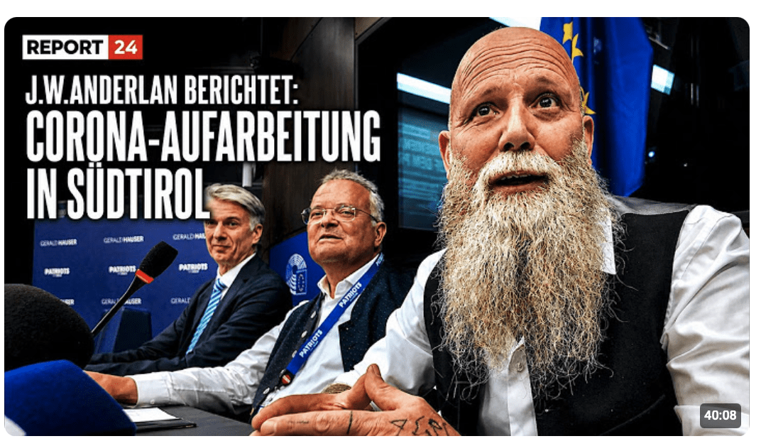 J.W. Anderlan, Corona-Aufarbeitung: Diese Enthüllungen erschüttern Südtirol