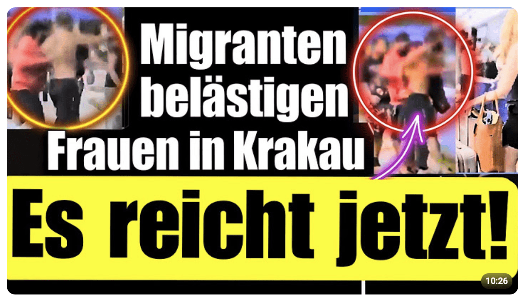 Polen jetzt auch von Fachkräften betroffen ! Polnische Männer zeigen Zivil Courage