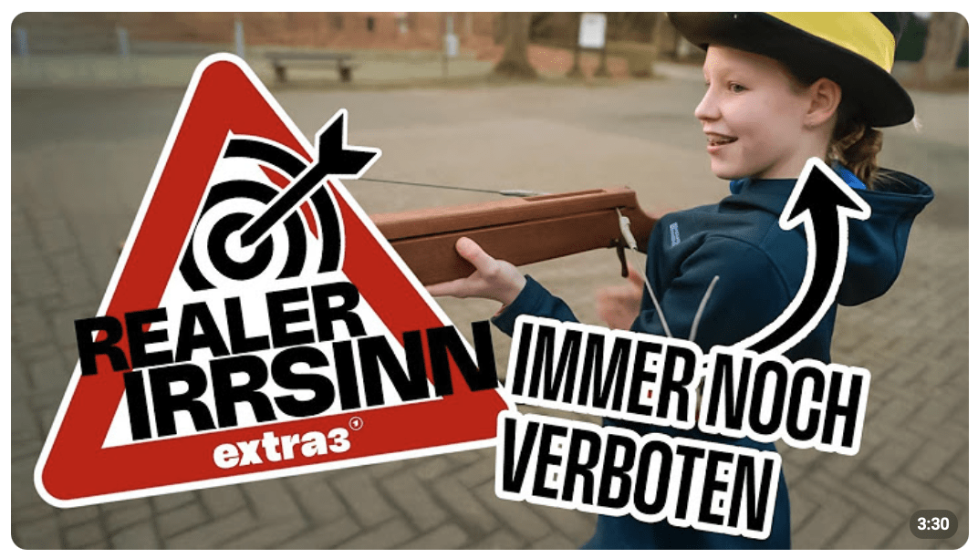 Realer Irrsinn: Mädchen weiter ausgeschlossen beim Kinderschützenfest | extra 3
