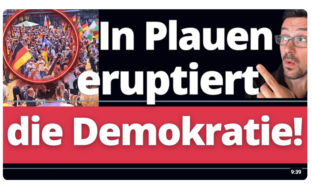 Plauen: SCHAUT GENAU HIN! Das verändert GANZ DEUTSCHLAND!