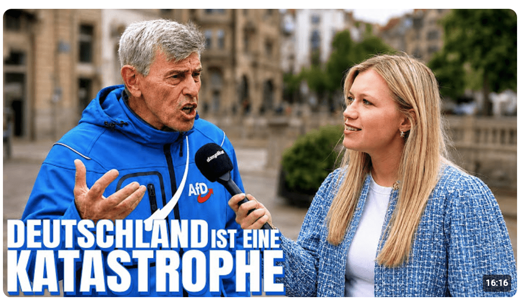 Rentner rastet aus, als ich ihn frage wie sich Deutschland verändert hat 