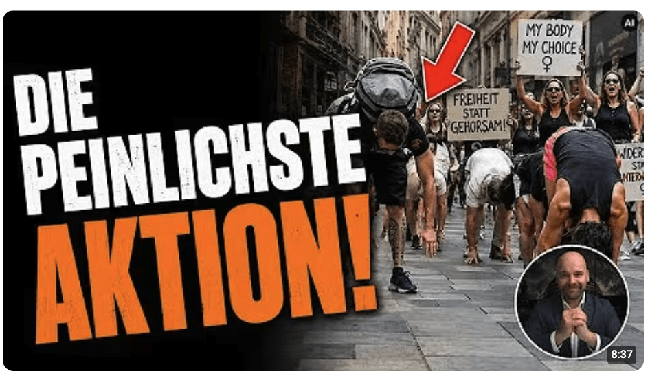 Auf allen Vieren durch die Stadt: Wenn Männer völlig den Verstand verlieren!