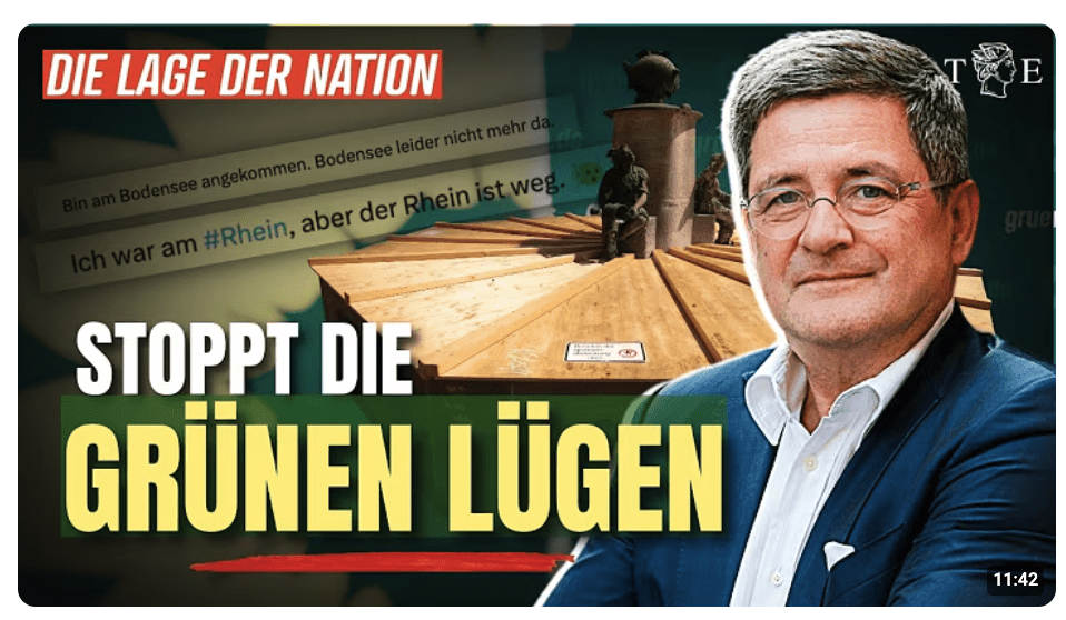 Stoppt die grünen Lügen | Die Lage der Nation