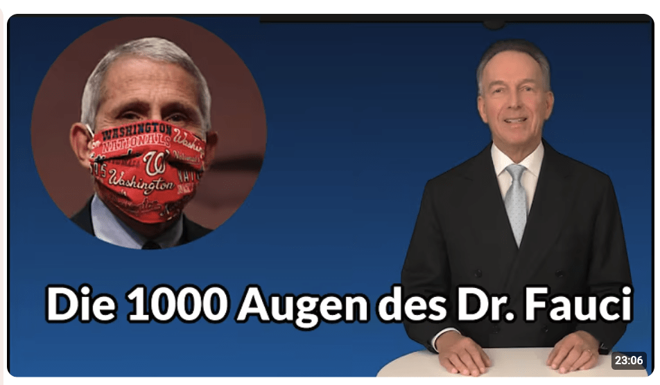 Faucis geheimes Tagebuch | Prof. Homburg