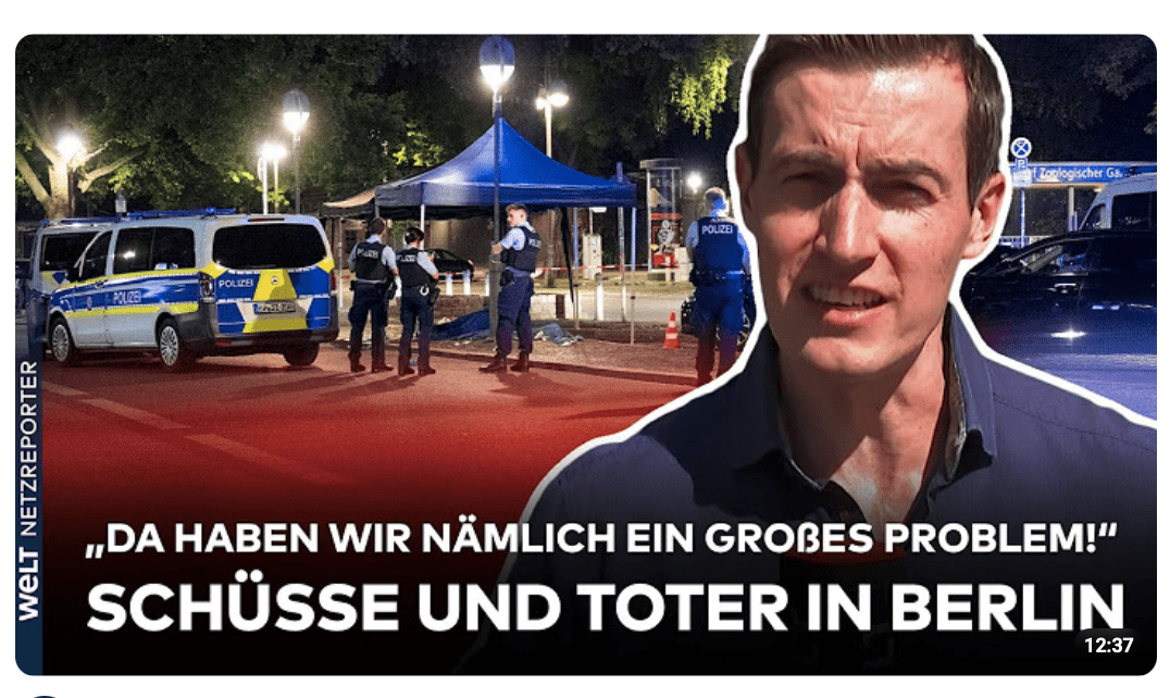 ESKALATION IN BERLIN: Tödliche Schüsse am Bahnhof Zoo! „Da wird geballert!“ Immer mehr Schießereien
