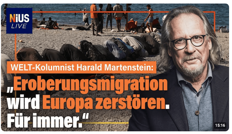 Nach Invasion von Ceuta: Martenstein warnt Europa vor dem Ende |