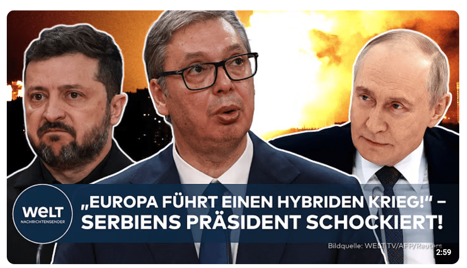 HYBRIDE BEDROHUNG: Putin-Freund sieht großen Krieg ‒ Steht Europa vor einer neuen Eskalation?