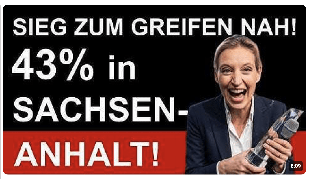 Erste AfD Alleinregierung fast schon sicher!