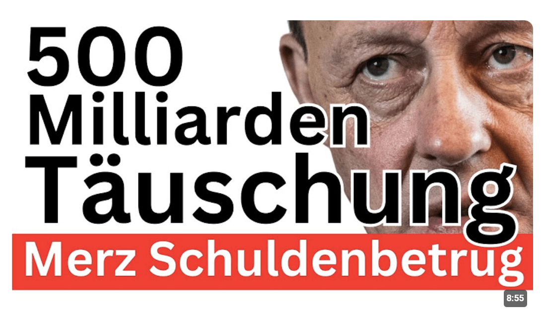 Merz Milliarden-Trick ! Bundesbank 