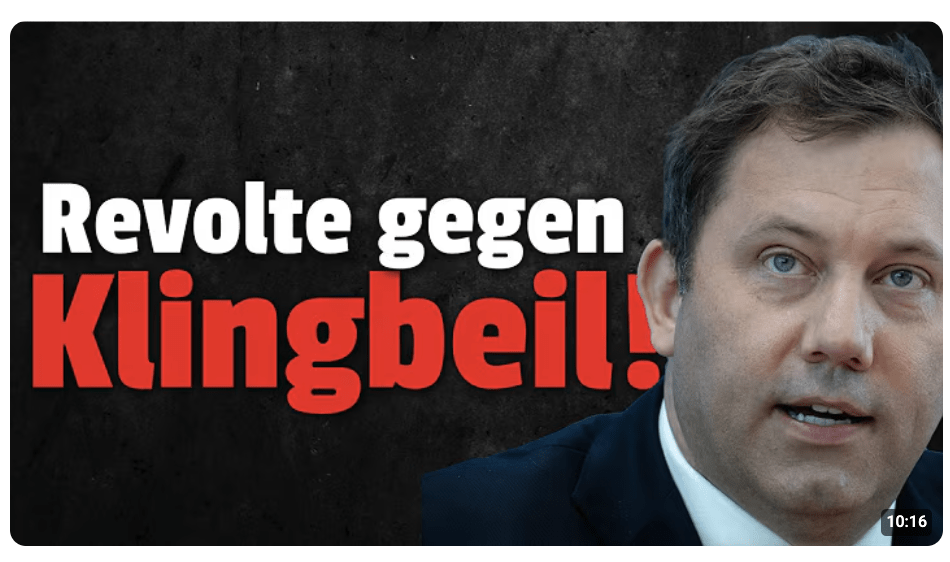 SPD hat die SCHNAUZE voll: Klingbeil soll GESTÜRZT werden