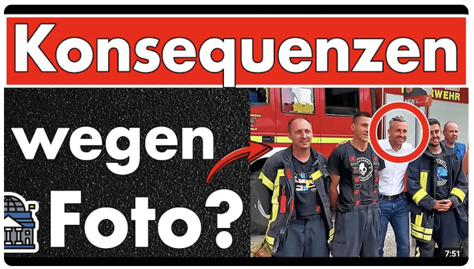 Foto mit AfD-Spitzenkandidat Siegmund: Egelner Feuerwehr drohen Konsequenzen
