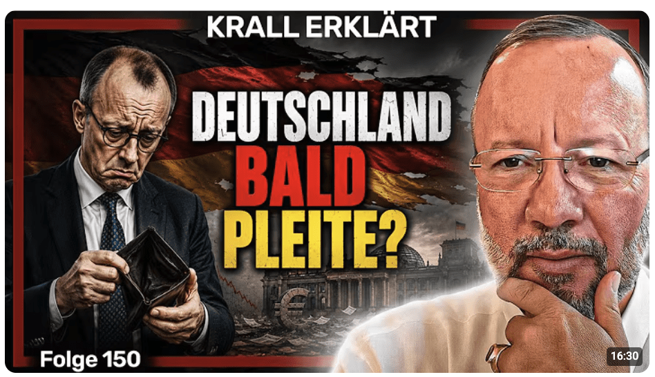 Die deutsche Schuldenbombe explodiert! | #KrallErklärt