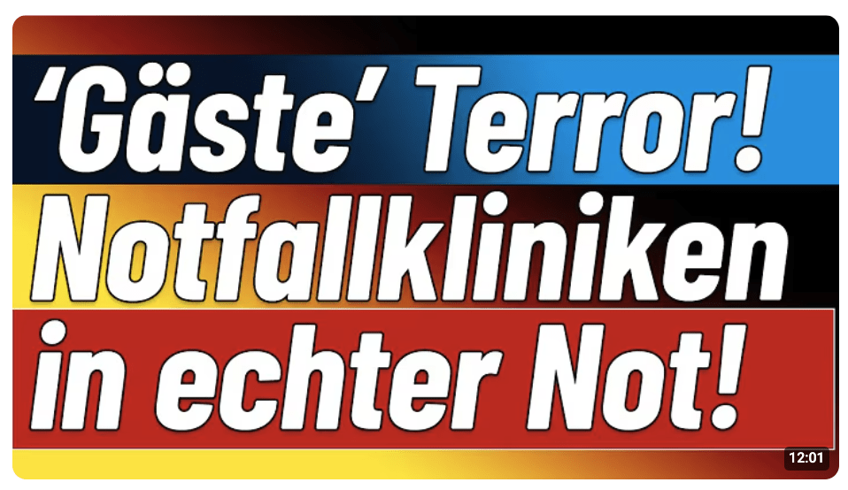 Ein wichtiges Thema! Notfallmediziner erleben täglich den Horror! Politik stellt sich tot!