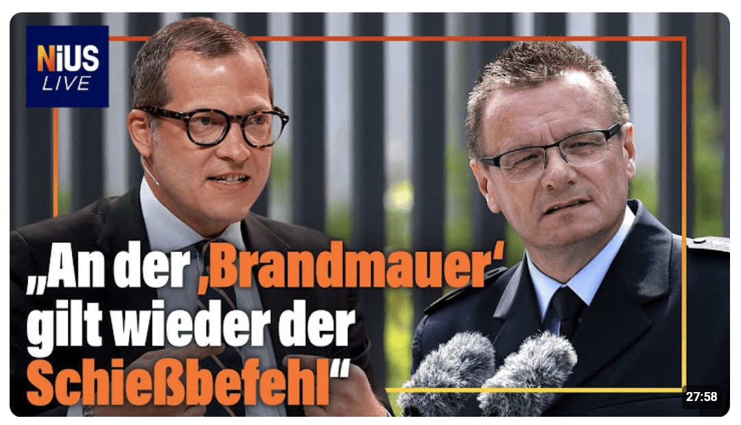 Bundespolizist ruft zum bewaffneten Putsch bei AfD-Wahlsieg auf | NIUS Live