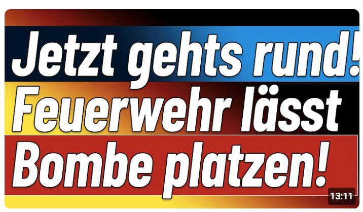 Grandiose Aktion! Feuerwehrleute zeigen ECHTE Haltung! & Wieder tickt ein ‚Gast‘ völlig aus!