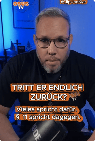 Tritt er jetzt zurück? #deutschland #politik #medien