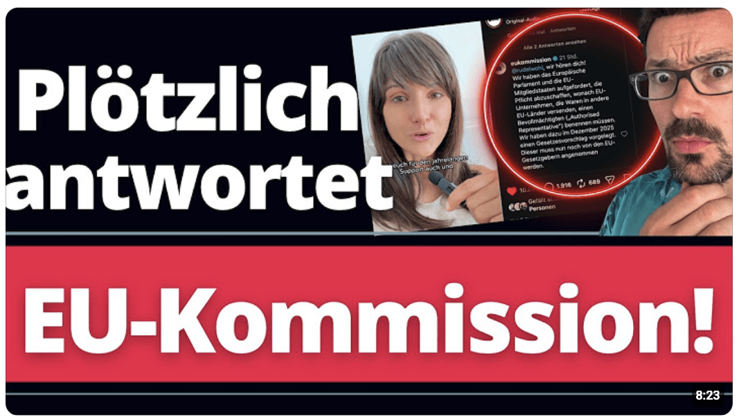 Verpackungs-Irrsinn: Video geht viral, Plötzlich ANTWORTET die EU-Kommission!