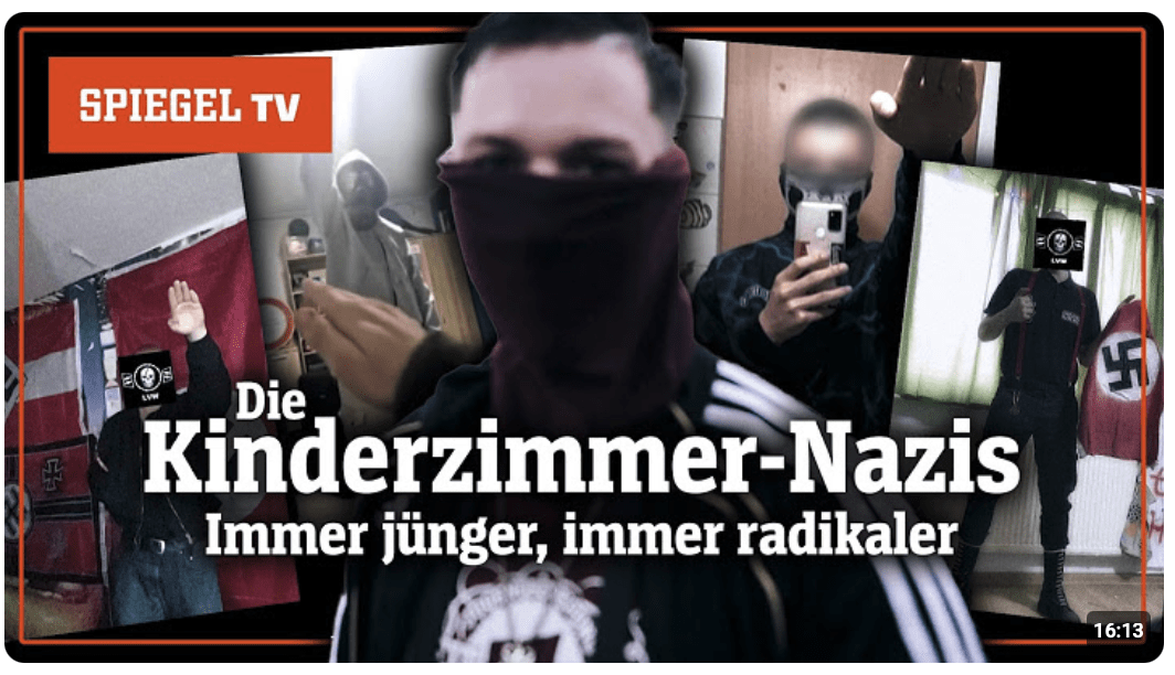 Die Kinderzimmer-Nazis: Immer jünger, immer radikaler | SPIEGEL TV