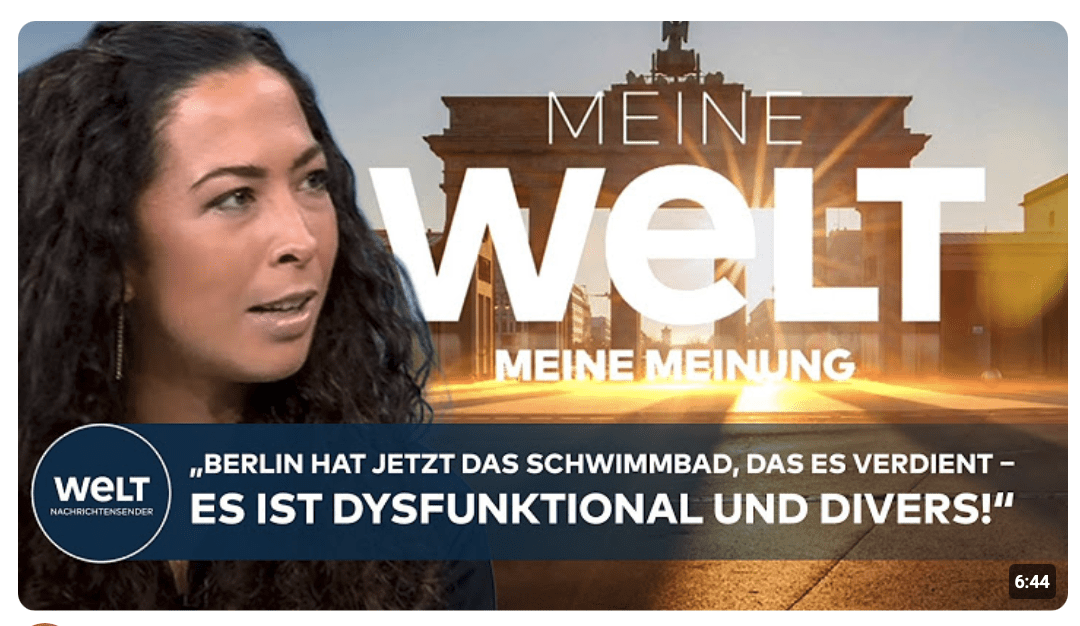 MEINE WELT, MEINE MEINUNG: Von Bad bis Brandmauer – Anna Schneider rechnet mit dem Polit-Theater ab