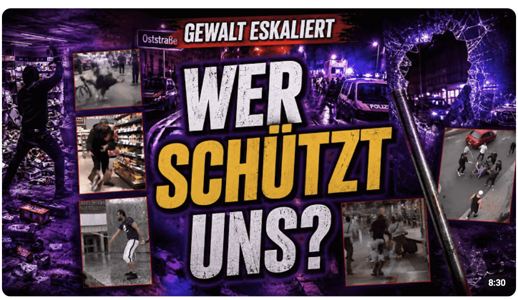 Diese Bilder SCHOCKIEREN Migrantengewalt & die unbequeme Frage