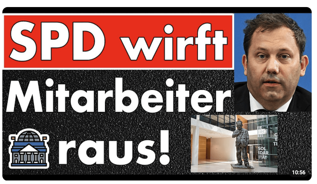 Endlich! SPD streicht die 37-Stunden-Woche – bei sich selbst & kündigt Mitarbeiter!