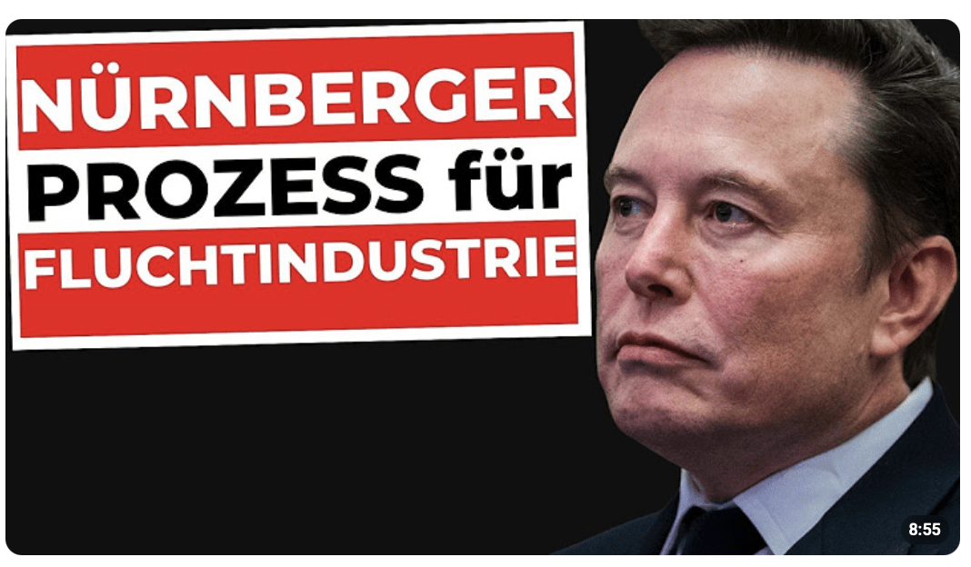 ALLE VOR GERICHT! Elon Musk fordert TRIBUNAL für Flüchtlingsindustrie! | Nürnberger Prozesse