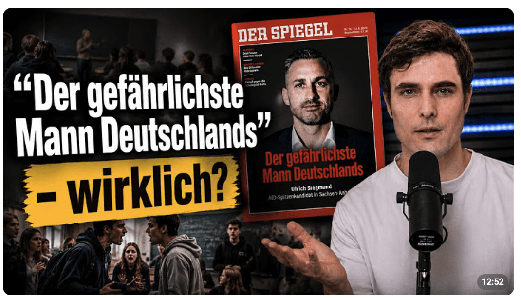 ULRICH SIEGMUND: „Der gefährlichste Mann Deutschlands“ – wirklich?