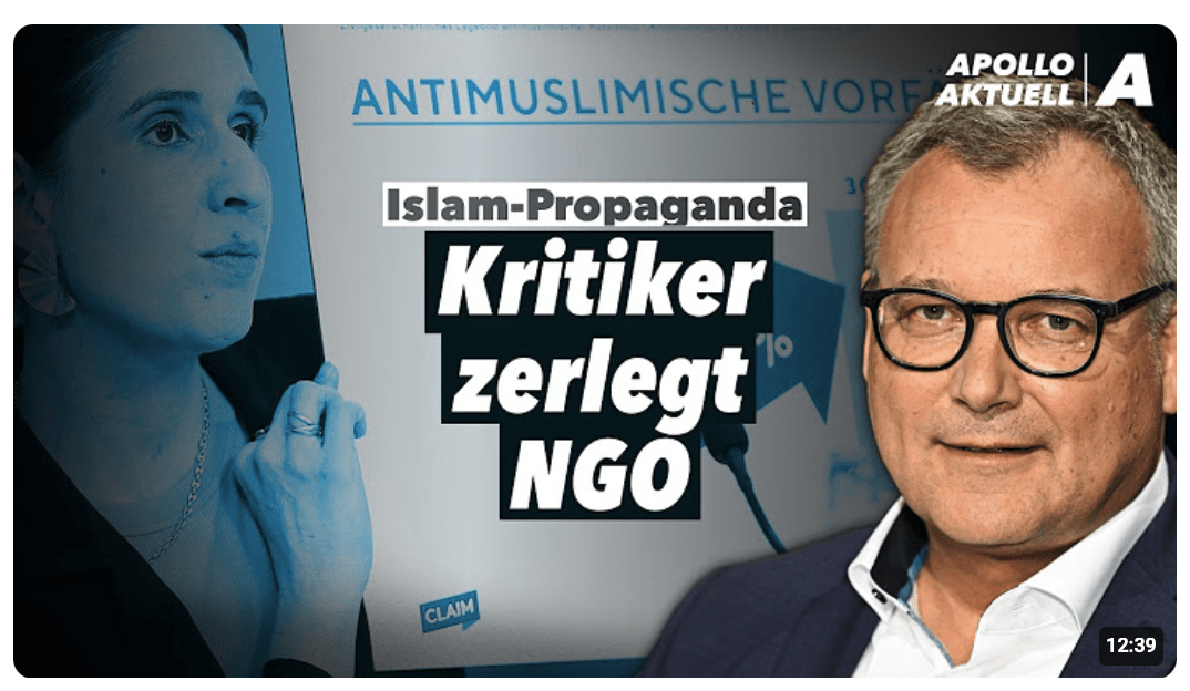 Islam-NGO verliert vor Gericht: Studie ist „glatte Fälschung“ – Sascha Adamek im Interview