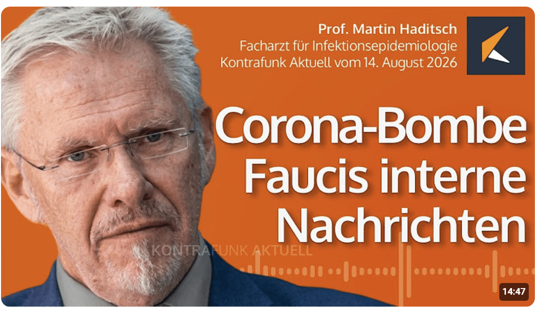 Fauci-Gate Intern gewarnt – öffentlich beschwichtigt
