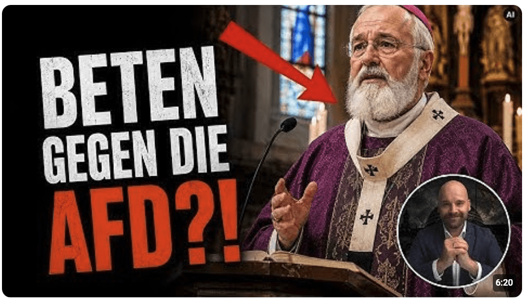 Bischof BETET gegen AfD-Wahlsieg! Wie lächerlich ist das denn?!