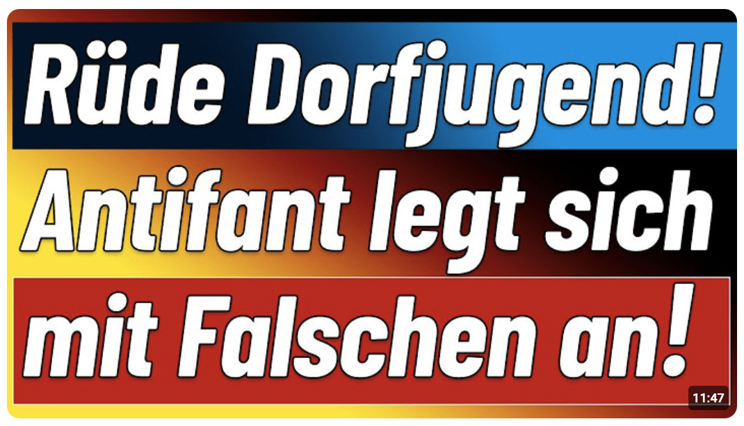 Stramme Dorfjungs! Antifant verschätzt sich total! +++ Wirbel um 2 jährigen! +++ Volksbad News!