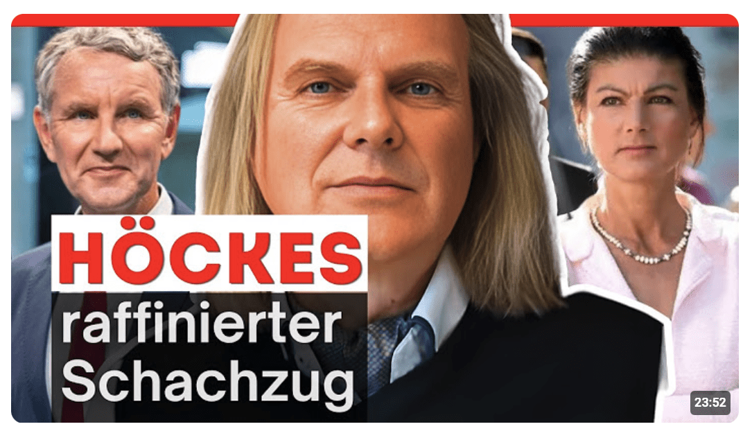 Höckes vergiftetes Angebot deckt Wagenknechts Bluff auf