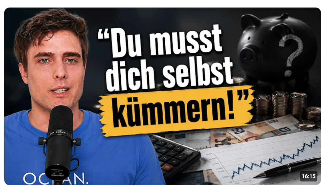 GELD: Du muss dich selbst kümmern!