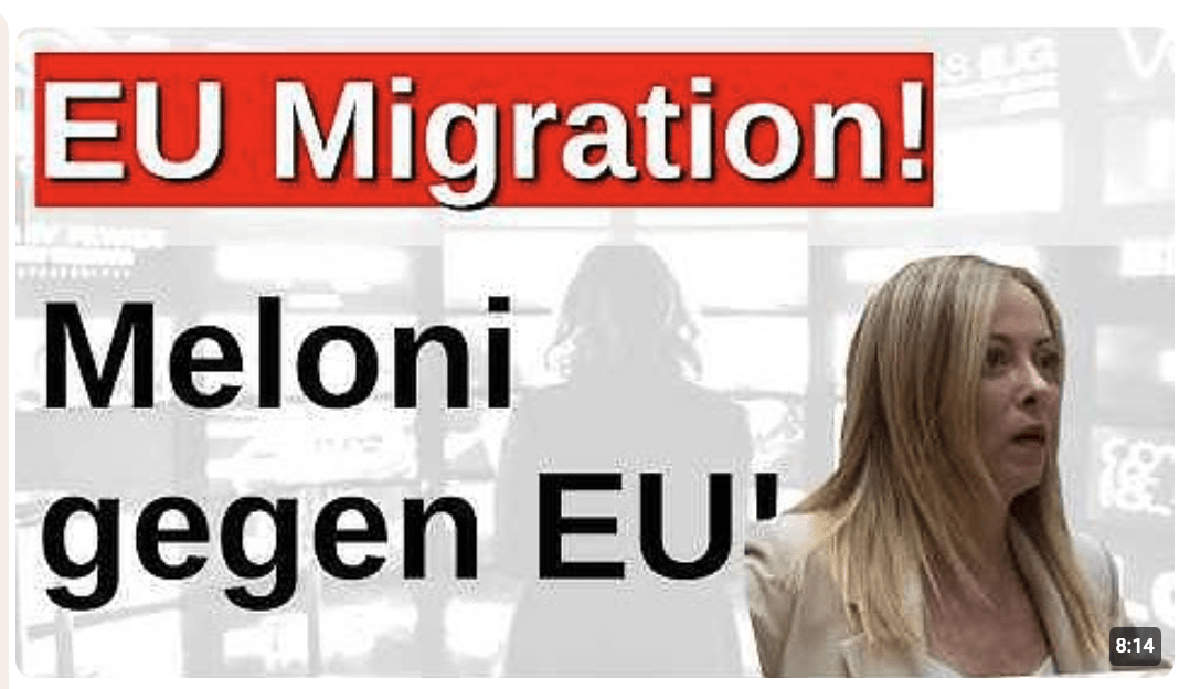 Meloni greift EU an! Kommt es zum Bruch? Immer mehr Staaten auf ihrer Seite!