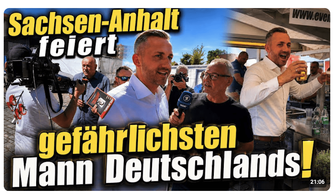Ulrich Siegmund gibt ÖRR Abfuhr! Zerbst feiert den „gefährlichsten Mann Deutschlands“ bei AfD Event