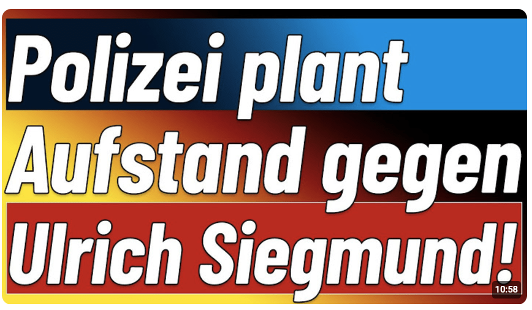 UnsereDemokratie als schlechter Verlierer Notstand soll nach Blauem Wahlsieg herbeifantasiert werden