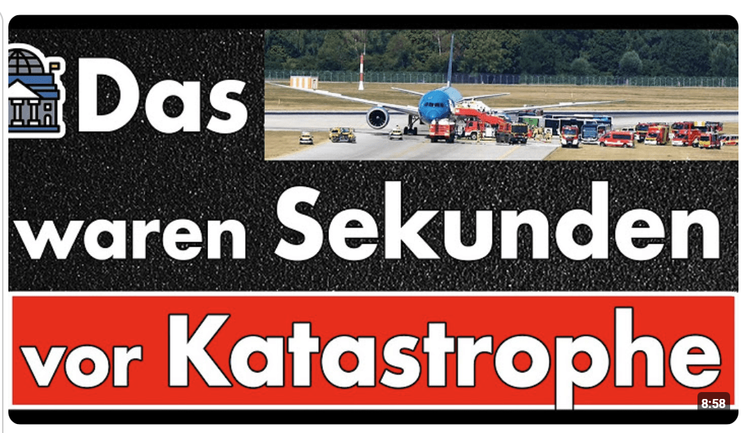 Zentimeter vor hunderten Toten – Münchner Flughafen entkommt nur knapp einem Inferno!