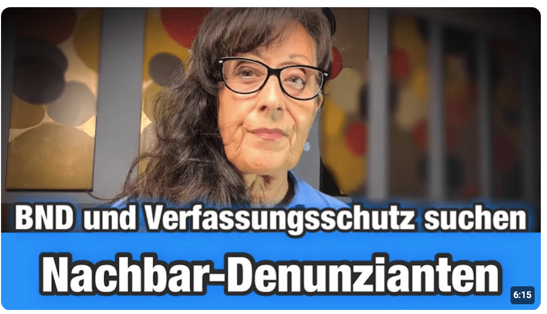 #BND und #Verfassungsschutz suchen Nachbar – #Denunziant en – Lukrativer #Job in #deutschland