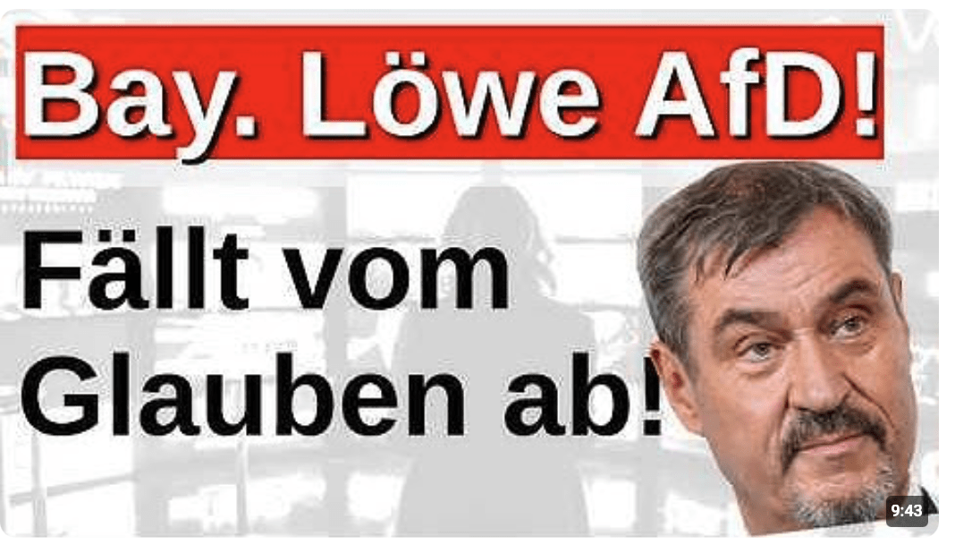 Söder fällt vom Glauben ab! Er erhält die Lektion seines Lebens! Katrin Ebner-Steiner (AfD) packt…