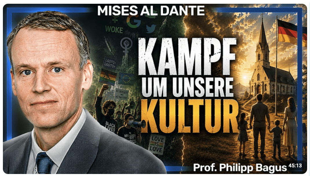 Kulturkampf um den Westen: Kann Deutschland umsteuern? | Mises al Dante