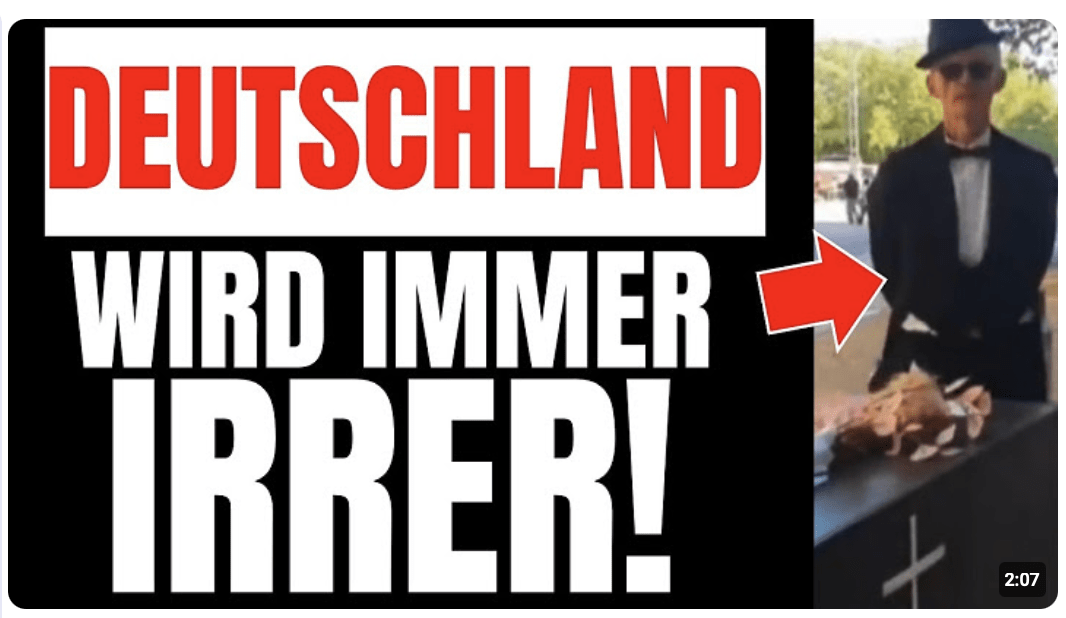 LANGSAM DREHEN ALLE DURCH! Wir leben in einem Monty Python Film!