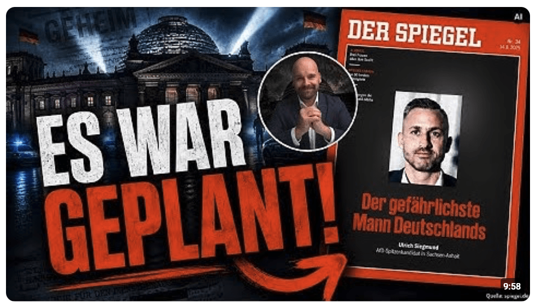 Spiegel-Titelblatt über Ulrich Siegmund: Was man Ihnen verschweigen will!