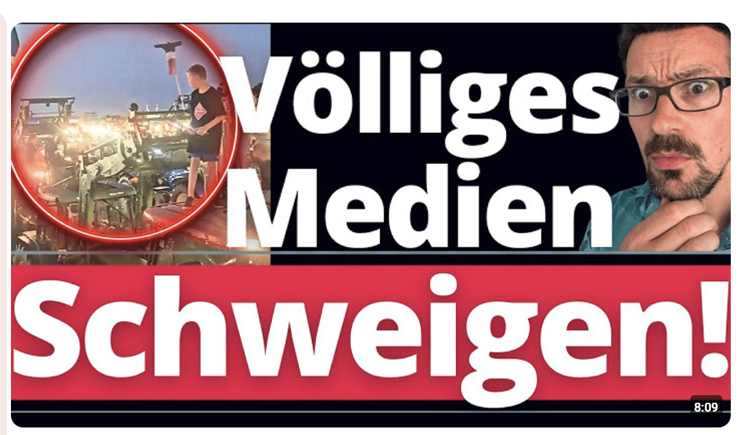 ACHTUNG: Massive Bauernproteste werden aktuell von Medien totgeschwiegen!