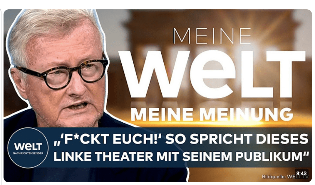 VOLKSBÜHNE: Unglaubliche Reaktion nach Shitstorm! Jörges rechnet mit Theater-Intendant ab