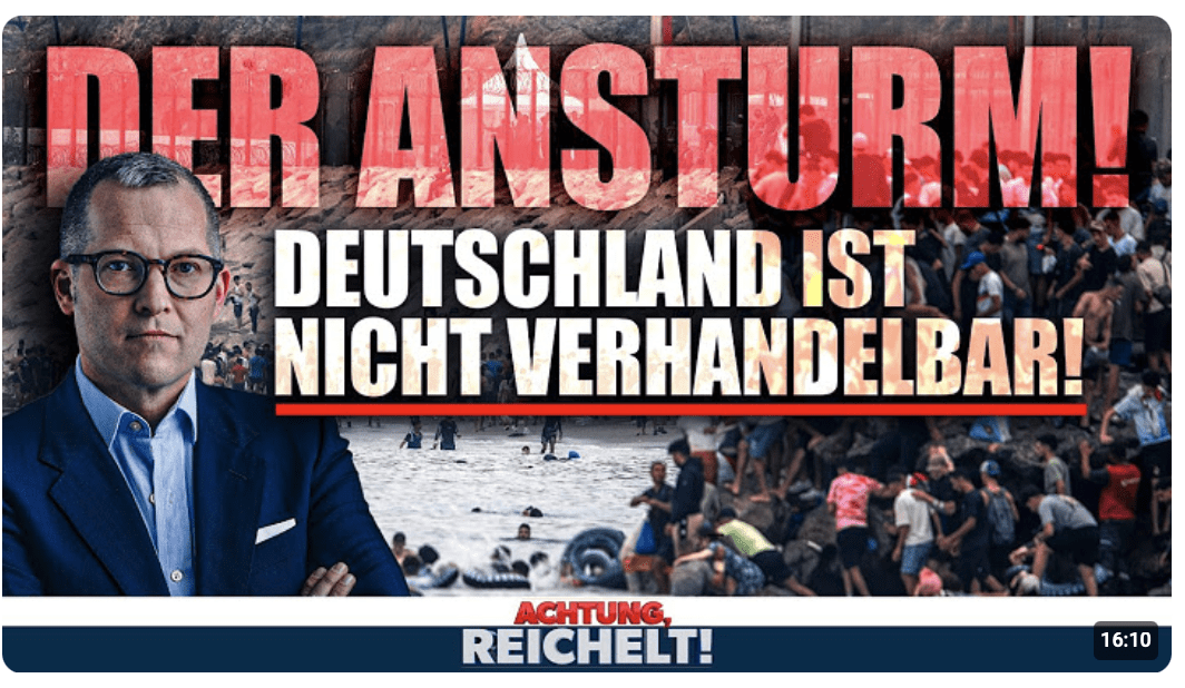 „Deutschland ist nicht verhandelbar!“ Die Achtung-Reichelt-Rede zur Migration