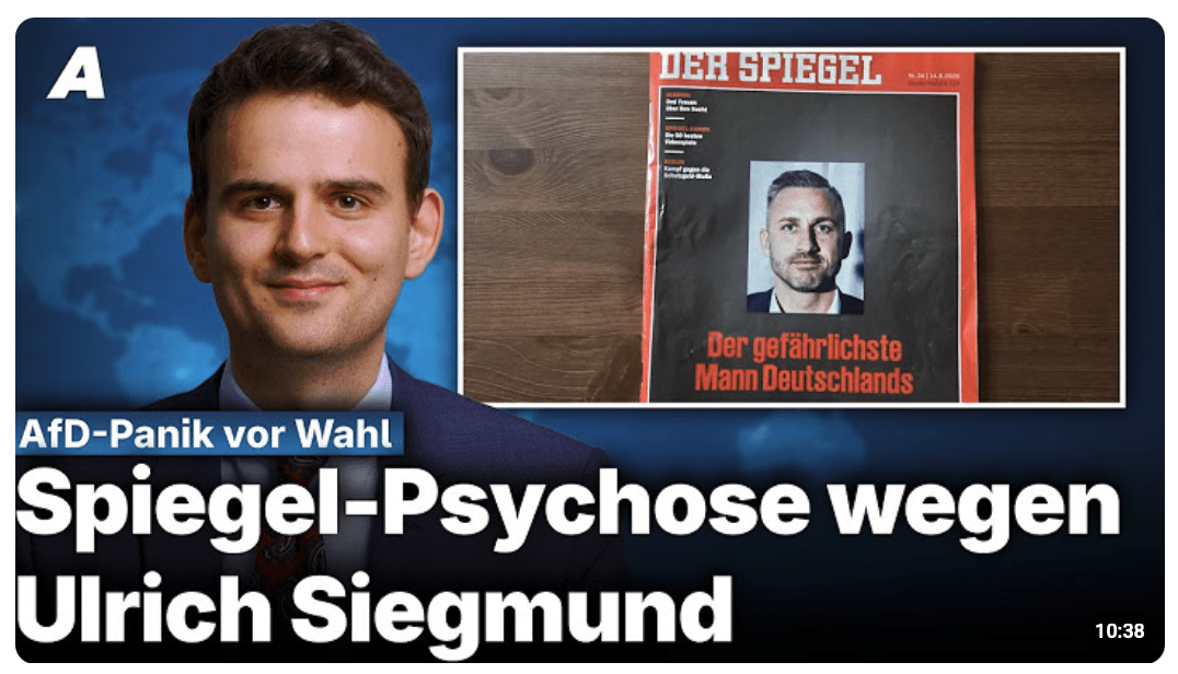 Der Spiegel gegen Ulrich Siegmund: Die Anti-AfD-Strategie der Linken ist total gescheitert